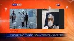 Pacientes con Covid-19 ocupan el 60% de la terapia privada