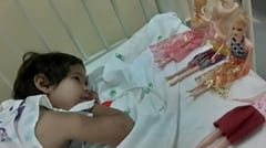 Niña perdió un ojo a causa del cáncer y necesita ayuda para su quimio