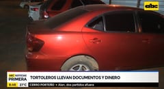 Tortoleros se alzan con G. 10 millones de un rodado
