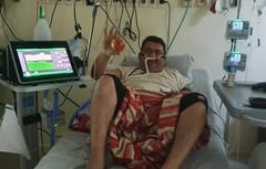 Intendente internado por Covid-19 se encomienda a Dios