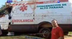 Niña de siete años fallece en vuelco de ambulancia