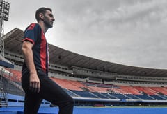 Boselli da los primeros pasos en su nueva casa