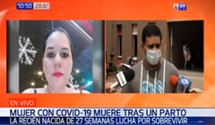 Pareja de madre fallecida por Covid-19 denuncia mala atención