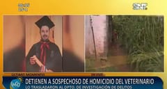 Detienen a sospechoso del asesinato de veterinario
