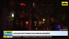 Ni con apercibimiento policial cierran locales en San Lorenzo