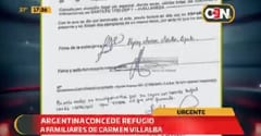 Argentina declara como refugiados a familiares de líderes del EPP
