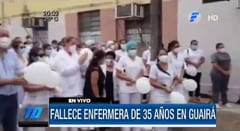 Fallece primera enfermera por Covid-19 en Guairá
