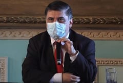 El lunes ampliarán franja etaria para vacunación, confirma Borba