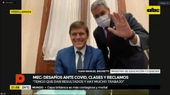 Abdo Benítez aparece fugazmente en programa de TV