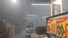 Bomberos controlan principio de incendio en una panadería