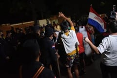 Detienen a ocho personas tras manifestación frente a Mburuvicha Róga