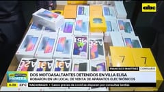 Dos detenidos tras millonario robo en Villa Elisa