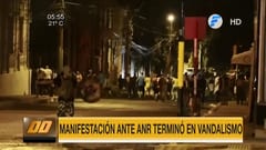 Detienen a 16 personas tras disturbios en la ANR