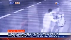 Asaltan a guardia mientras esperaba el bus en Itauguá