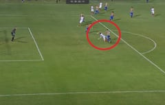 Boselli exageró caída, según árbitro
