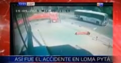 Colisión entre bus y camión genera múltiple choque sobre Transchaco