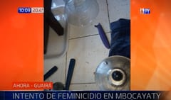 Hombre intentó asesinar a su esposa y luego suicidarse en Mbocayaty, reportan