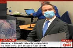 Hallan culpable a expolicía por la muerte de George Floyd
