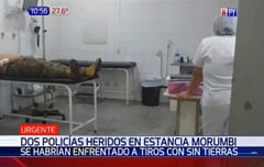 Policías sufren heridas de bala durante contacto con “sin tierras”