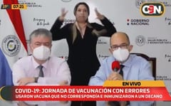 Salud analizará si error en vacunación inmuniza realmente