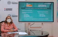 Vacunación de adultos mayores iniciará este sábado