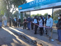 Inauguran centro vacunatorio en Villa Elisa