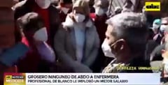 Enfermera encara a Abdo Benítez y le reclama paupérrimo salario