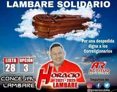 Adversarios le montaron afiche con ataúd, afirma candidato