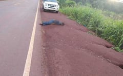 Hallan cuerpo sin vida al costado de la Ruta PY 07