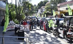 Sindicatos del IPS se manifiestan exigiendo cumplimiento de derechos laborales