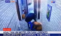 Delincuentes se llevan más de G. 14 millones de motel en San Lorenzo