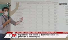 “El problema está en la diseminación”, actualiza Sequera