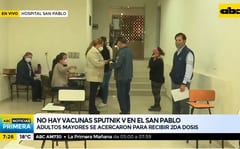 Confusión y quejas en primer día de vacunación de embarazadas