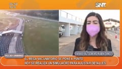 Autoridades ponen a punto el mega vacunatorio en Aratiri