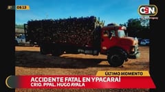 Hombre muere arrollado por su propio camión en Ypacaraí