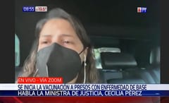Anuncian vacunación de reclusos con enfermedades de base