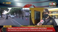 Caminera comenzará a controlar y multar por vencimiento de habilitación