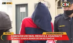 Miembros de comisión vecinal reducen a sospechoso
