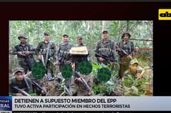 Jueza ordena prisión preventiva para “combatiente” del EPP