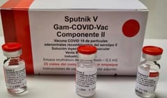 Salud espera 40.000 dosis del segundo componente de las Sputnik V