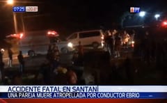 Pareja fallece tras ser embestida por conductor “ebrio”