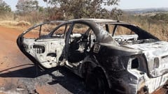 Hallan vehículos incinerados tras asesinato de exdiputado