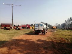 Reportan incendio en cercanías del Rubén Dumot
