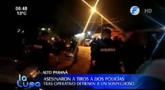 Matan a dos policías durante persecución en Ciudad del Este