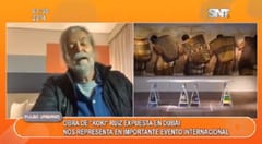 Koki Ruiz cuenta su experiencia en la creación del mural en Dubái