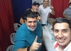 Peña participa de campaña de condenado y dice que no es precandidato