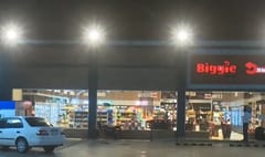 Asaltan local de Biggie en medio de la tormenta