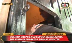 Embarazada denuncia a su pareja por someterla a golpes