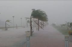Anuncian tormentas con vientos de hasta 100 km/h para este martes