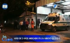 Bebé muere ahogado tras caer a un arroyo en Luque